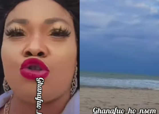 Agradaa storms Bojo Beach for spiritual cleansing after her bail