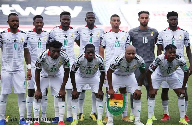 Otto Addo names Black Stars line up to face Portugal; Jordan Ayew benched