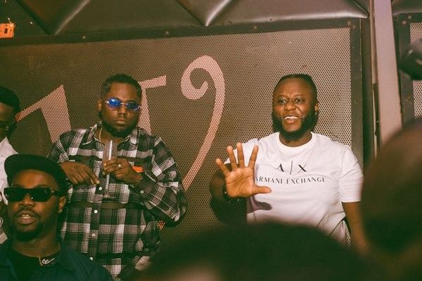 Celebs team up with Sarkodie at DJ Mensah's All White Party