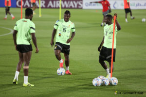 PHOTOS:  Black Stars resume training after a day off