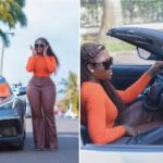 ‘I did not say the car is mine’ – Fella Makafui reacts to ‘borrowed Chevrolet’ claims