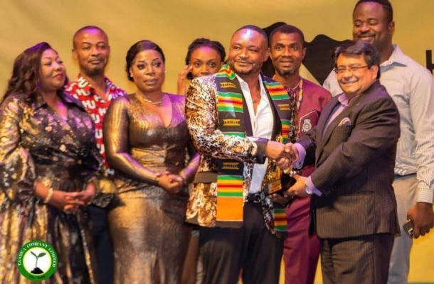 Taabea CEO Dr. Chris Agyemang crowned 'Man of the Year' at Home Builders Africa Awards '22