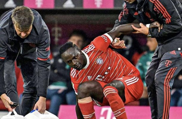 Senegal's Sadio Mane injured playing for Bayern ahead of World Cup