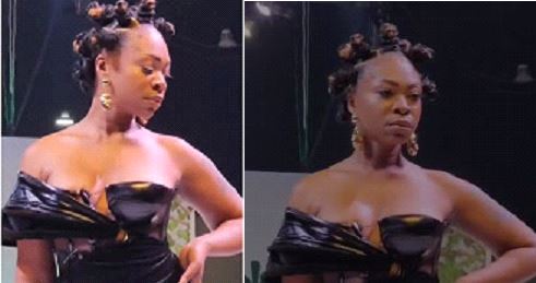 Michy’s runway strut and catwalk that caused a stir online