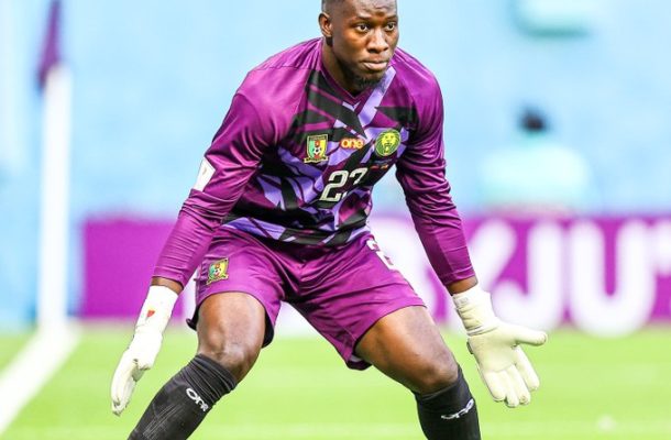 Song explains Andre Onana's exclusion from Cameroon squad that faced Serbia