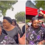 VIDEO: Vivian Jill spraying cash at Baba Spirit’s funeral