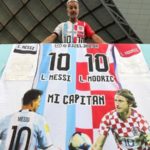 World Cup 2022: Argentina v Croatia - Lionel Messi and Luka Modric battle for last final