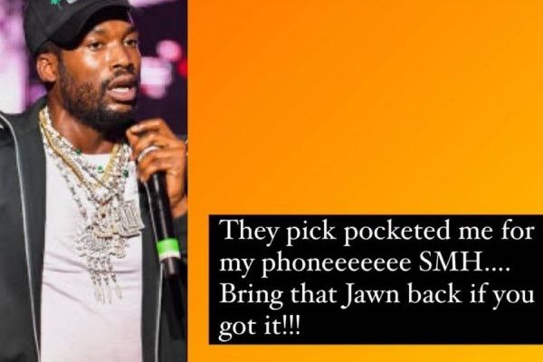 US Rapper Meek Mill writes about pickpocket incident in Accra