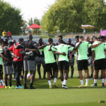 Black Stars train ahead of Uruguay clash