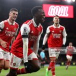 VIDEO: Eddie Nketiah scores first Premier League goal in Arsenal's win over West Ham