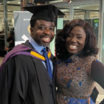 Diana Hamilton celebrates husband as he bags Master of Laws