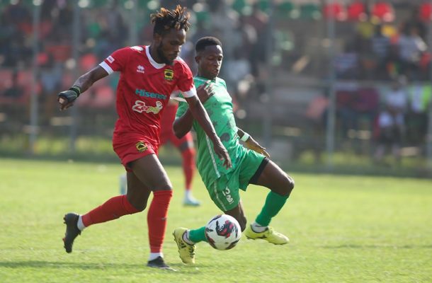 Asante Kotoko held to a goalless draw by Bofoakwa Tano