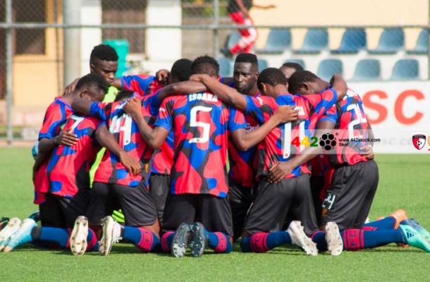 Albert Yeboah's brace secures victory for Legon Cities against Hearts of Oak