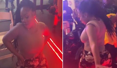 How fans reacted to Moesha Boduong's wild dance moves at a night club (Video)