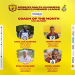 Four coaches contest for WPL NASCO coach of the month