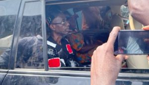 How Asiedu Nketia arrived at Accra Sports for NDC elections (Photos)