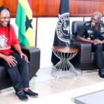 Daddy Lumba pays courtesy call on IGP