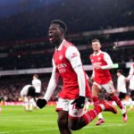 Eddie Nketiah scores twice as Arsenal defeat Man Utd in epic clash