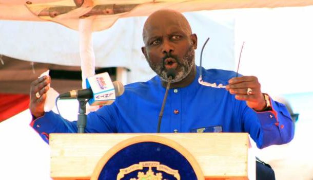 Liberia’s George Weah declares bid for re-election