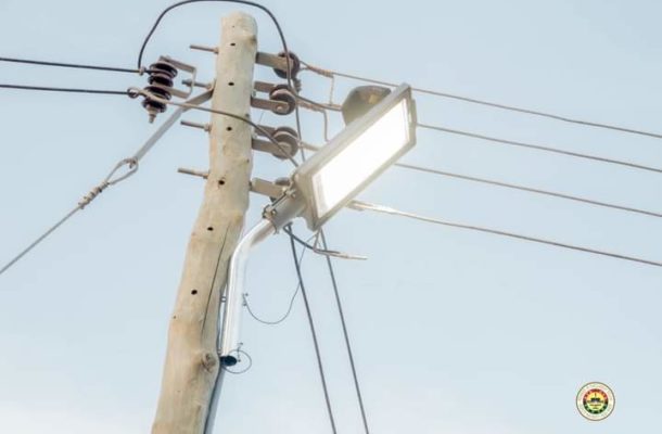 Tolon MP connects 10 more communities to national grid