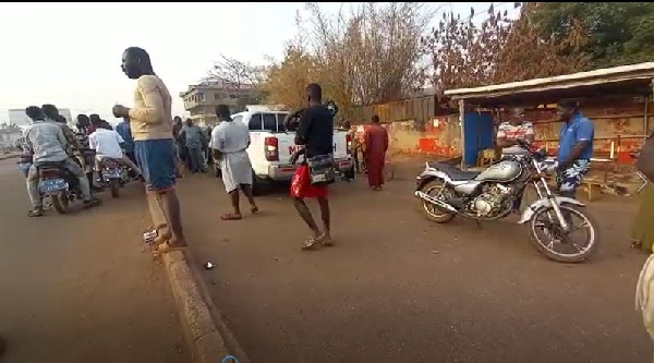 Alan's convoy hits motorcycle in Tamale, victim dies on the spot