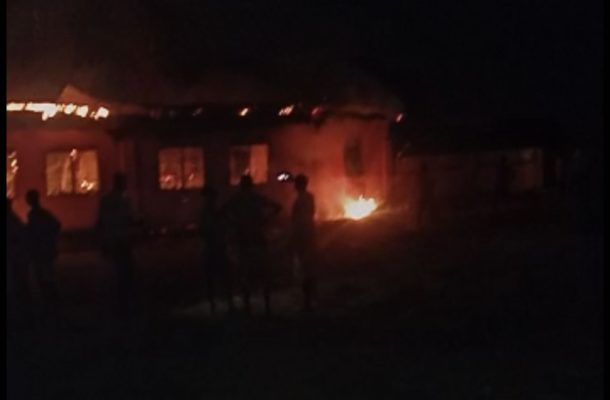Upper West: Fire razes girls dormitory of Eremon SHS