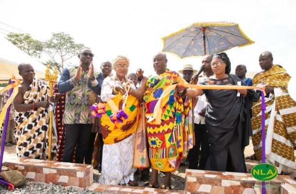 Akuapem North: NLA’s Good Causes Foundation donates four boreholes to Abotakyi community