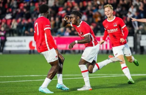 Ghanaian duo score for AZ Alkmaar in UEFA Youth League game