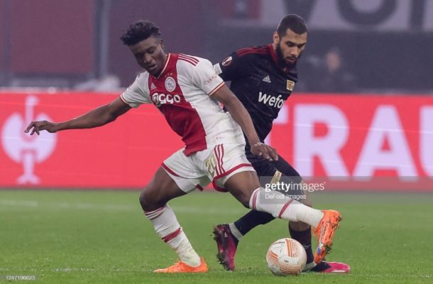 Kudus Mohammed stars for Ajax in Europa League draw against Union Berlin