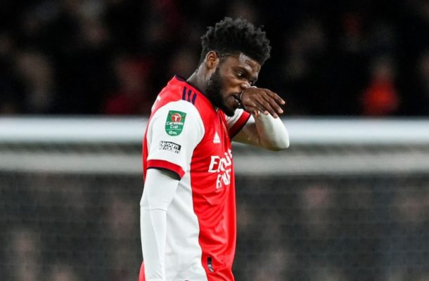 Injured Thomas Partey included in Arsenal's UEFA Champions League squad