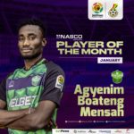 Dreams FC's Agyenim Boateng named NASCO player of the month