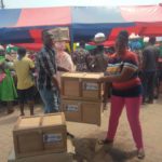 Ekumfi: MP supports over 200 students with trunks, chop boxes