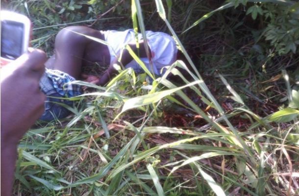 Taxi driver found dead in a cocoa farm at Agona