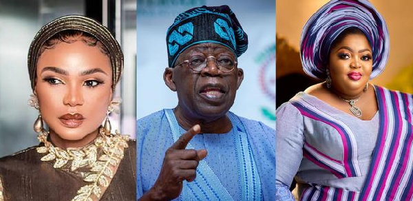How Nigerian celebrities reacted to Tinubu's victory