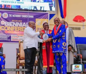Methodist Church Ghana honours Prof. Ato Essuman