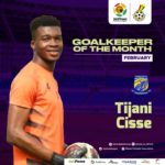 Tamale City goalie Cisse Tijani named best goalkeeper for February
