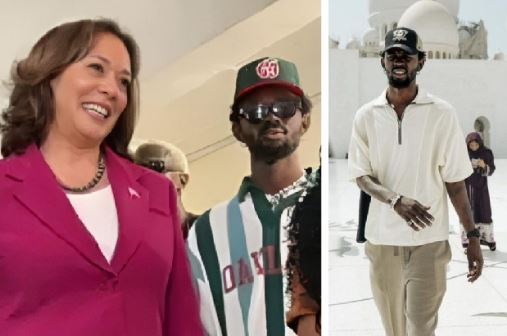 I loved Kamala Harris’ speech; it reminded me of my travels, how I get inspiration – Blacko