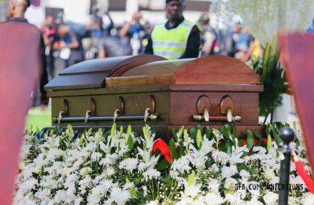 PHOTOS & VIDEOS: Thousands mourn Christian Atsu on his final journey home