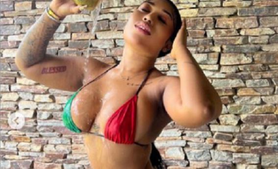 How social media users reacted to Fantana’s ‘almost naked’ photo on Independence Day