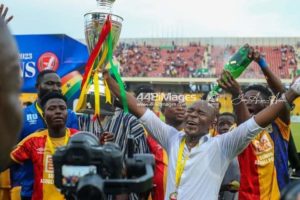 VIDEO: Hearts beat Kotoko to clinch President's Cup and Ghc50,000 cash prize