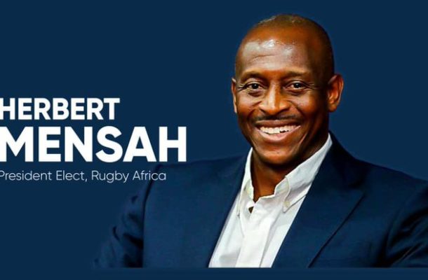 Former Kotoko chairman Hebert Mensah elected President of Rugby Africa