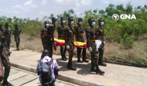 PHOTOS & VIDEO: Young soldier killed at Ashaiman laid to rest