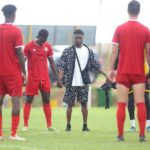 Joseph Amoako visits Asante Kotoko after his release from prison in Sweden