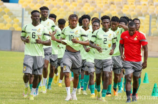 Black Meteors hold final training session before traveling to Algeria
