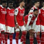 Thomas Partey features for Arsenal in Sporting Lisbon defeat