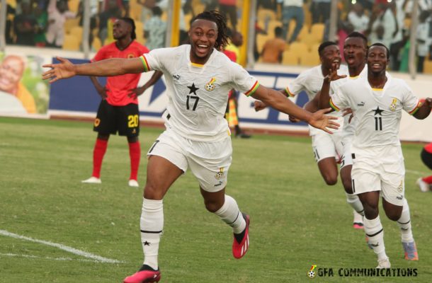 AFCON 2023 Qualifier: Scrappy last-gasp Semenyo goal sees Ghana edge Angola