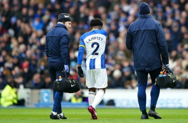 Brighton's Tariq Lamptey injured and a doubt for Ghana's double header vs Angola