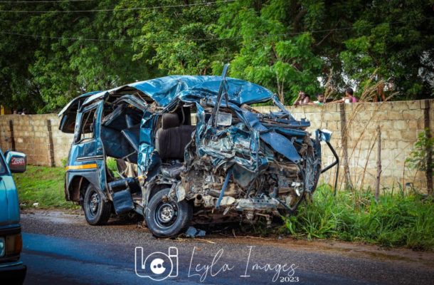 Six dead in gory accident on Akuse Kpong road