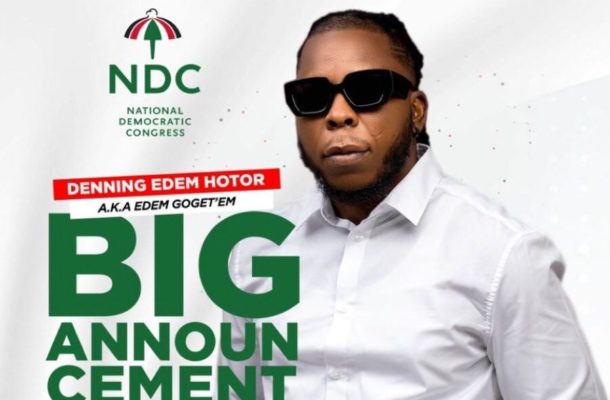 Ayigbe Edem hints at parliamentary bid on NDC ticket