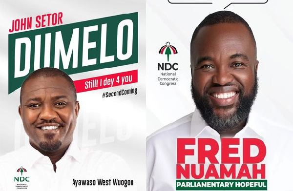 NDC parliamentary primaries: Vetting of Dumelo, Fred Nuamah suspended indefinitely